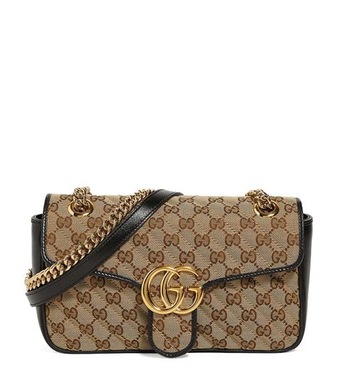 gucci marmont small canvas|gucci marmont small crossbody.